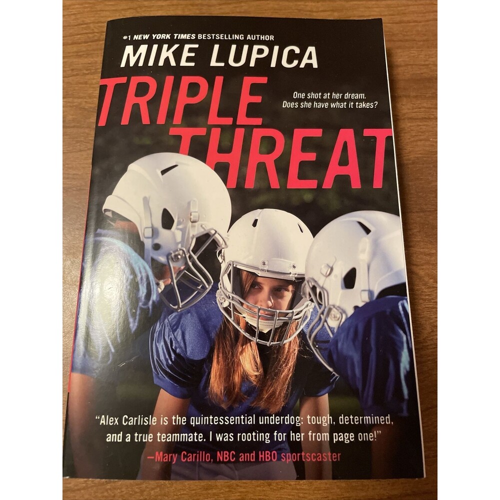 Triple Threat by Mike Lupica (2021, Digest Paperback)